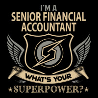 Senior Financial Accountant T  Superpower Gift Item Tee Lightweight Hoodie | Artistshot