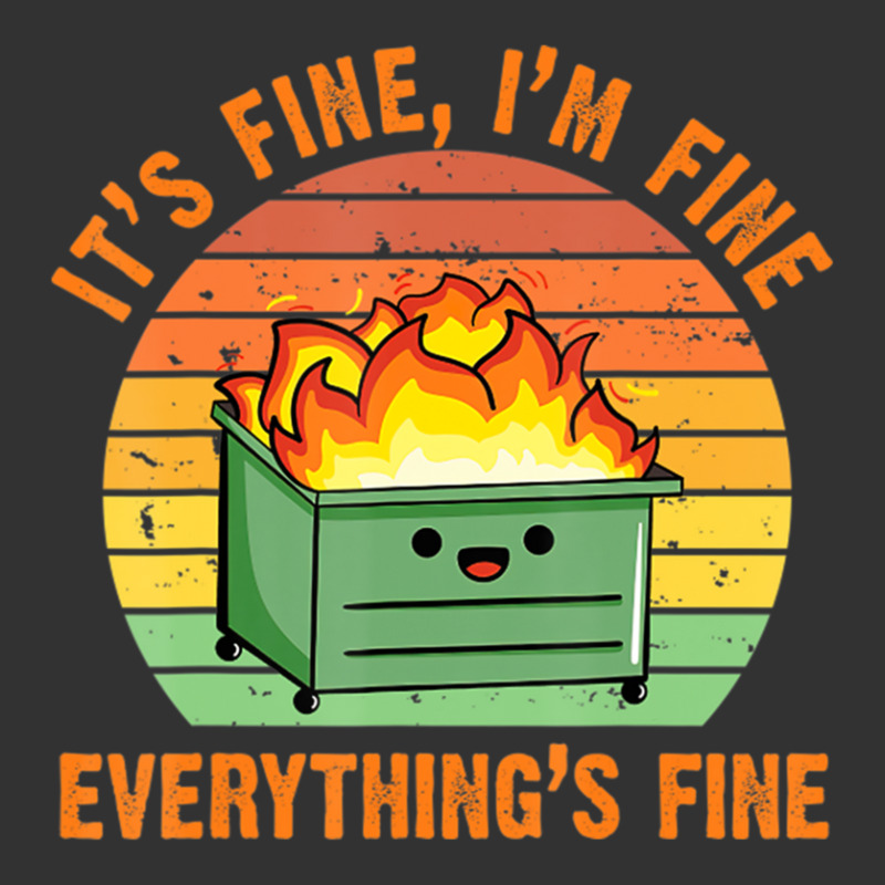 Trending It's Fine, I'm Fine,everything's Fine Lil Dumpster Fire Cool Baby Bodysuit by behindcedar22 | Artistshot