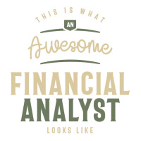 Funny Awesome Financial Analyst Job Occupation Trending V-neck Tee | Artistshot