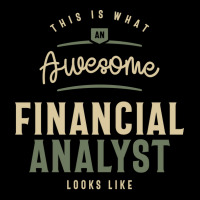 Funny Awesome Financial Analyst Job Occupation Trending Men's 3/4 Sleeve Pajama Set | Artistshot