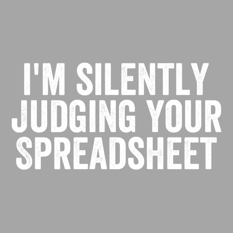 Im Silently Judging Your Spreadsheet Funny Accountant Love Men's Polo Shirt by hutormbuyie6 | Artistshot