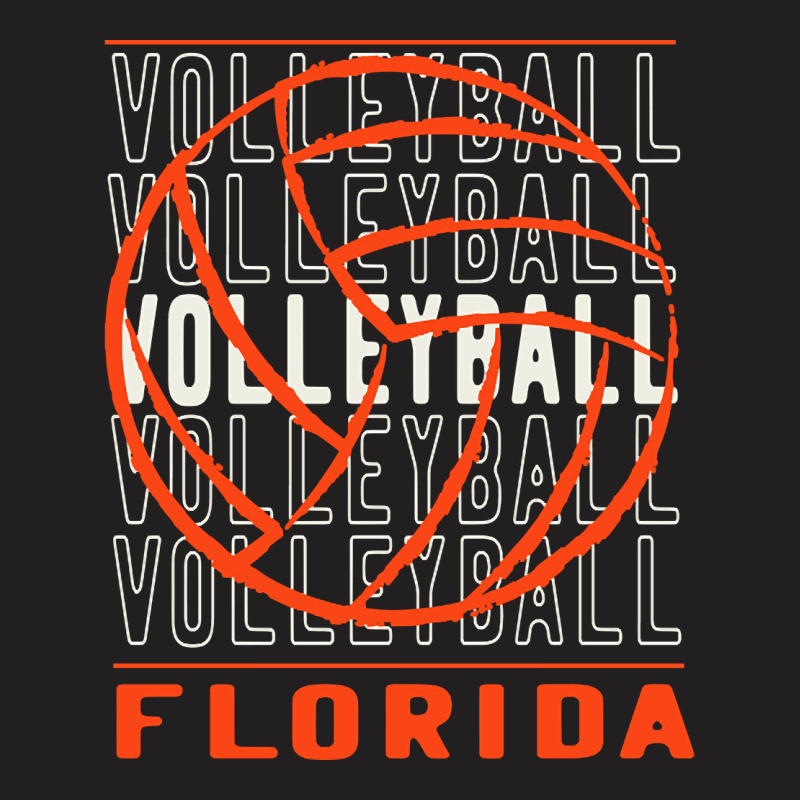 Artistshort Trending Volleyball Florida T-Shirt by poppyallen | Artistshot