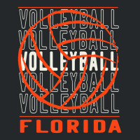 Artistshort Trending Volleyball Florida Crewneck Sweatshirt | Artistshot