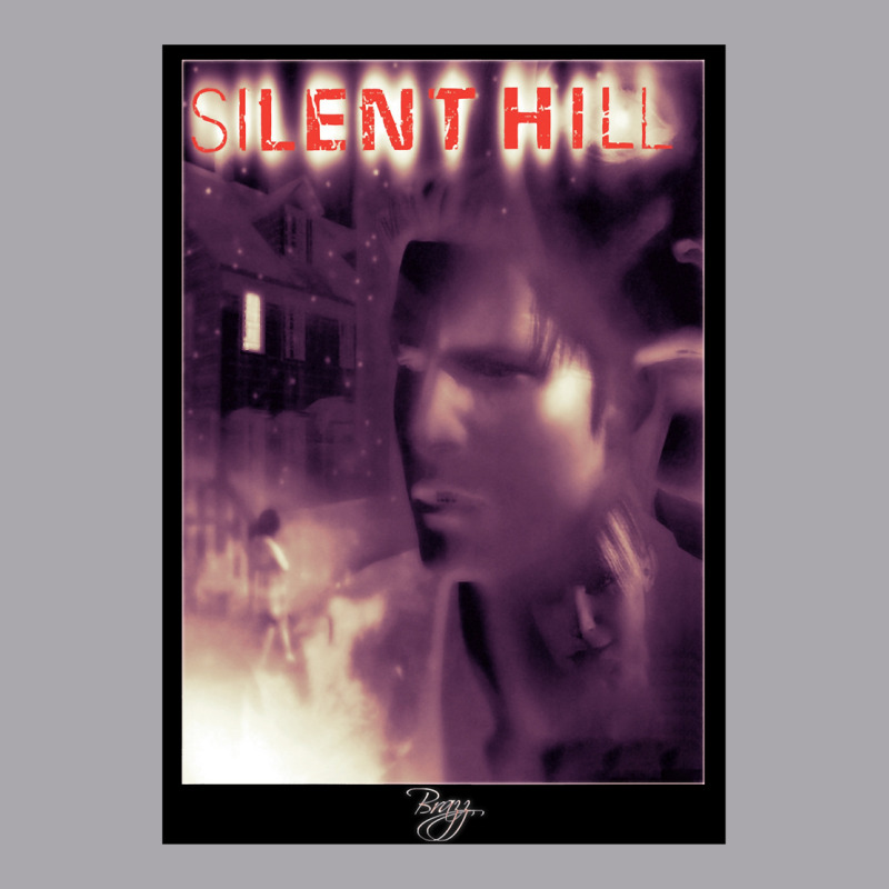 Limited Edition Silent Hill 1 - Ps1 Original Art Box Cover (na Version Youth 3/4 Sleeve by Berrios Crisp | Artistshot