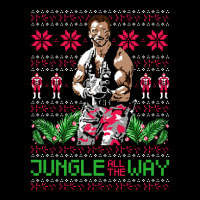 Jungle All The Way   Ugly Christmas Sweater Fleece Short | Artistshot