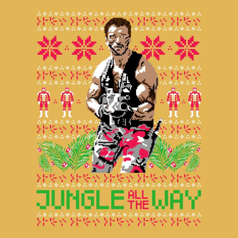 Jungle All The Way   Ugly Christmas Sweater Vintage Hoodie And Short Set | Artistshot