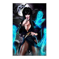 Elvira Being Burned At The Stake Cartoon (2) Crewneck Sweatshirt | Artistshot