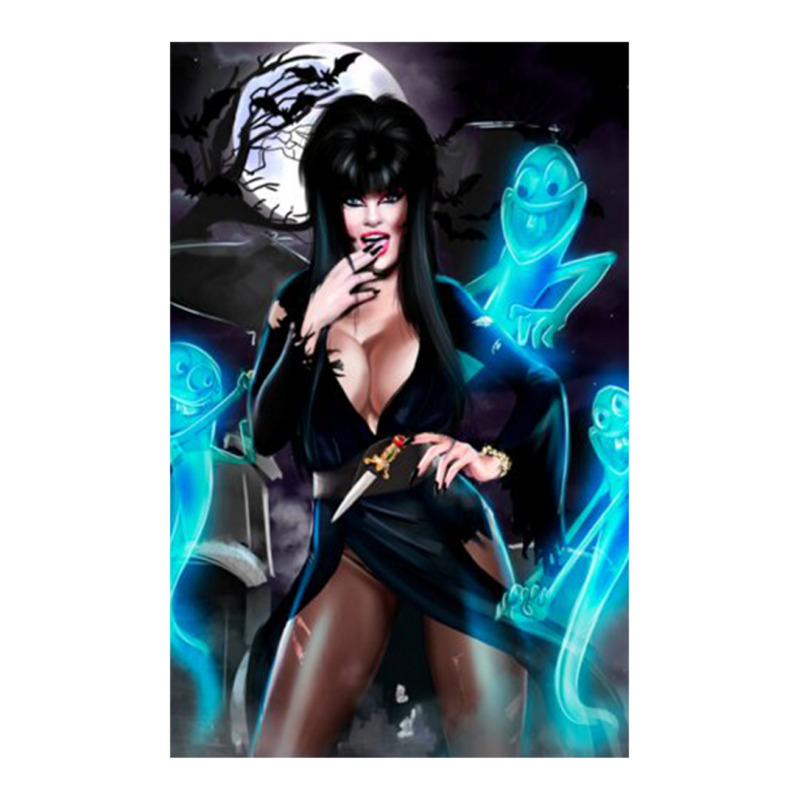 Elvira Being Burned At The Stake Cartoon (2) Long Sleeve Shirts | Artistshot