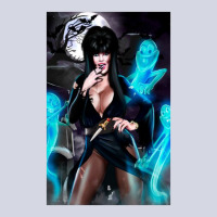 Elvira Being Burned At The Stake Cartoon (2) Fleece Short | Artistshot