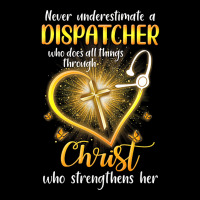 Never Underestimate A Dispatcher Tumblr Pocket T-shirt | Artistshot