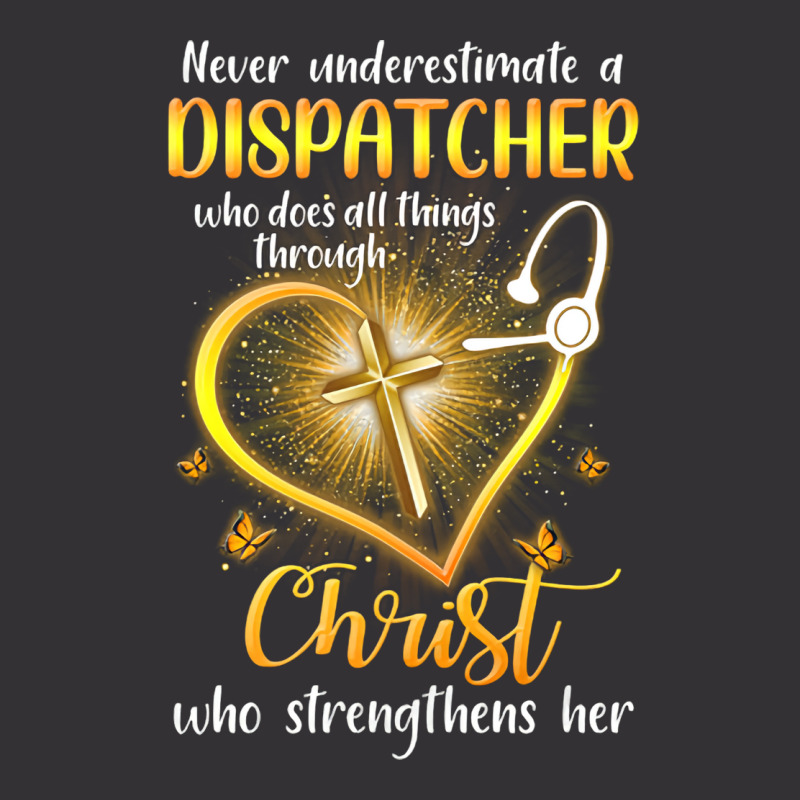 Never Underestimate A Dispatcher Tumblr Vintage Short | Artistshot