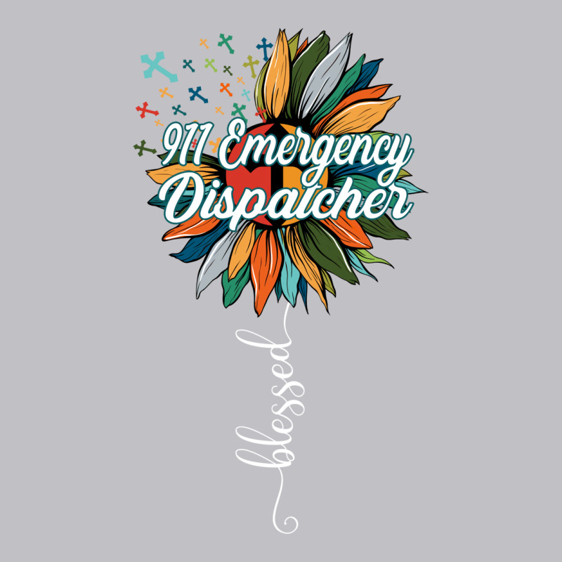 Blessed 911 Emergency Dispatcher Aesthetic Pocket T-shirt | Artistshot