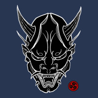 Japanese Dark Oni Hannya Mask Men Denim Jacket | Artistshot