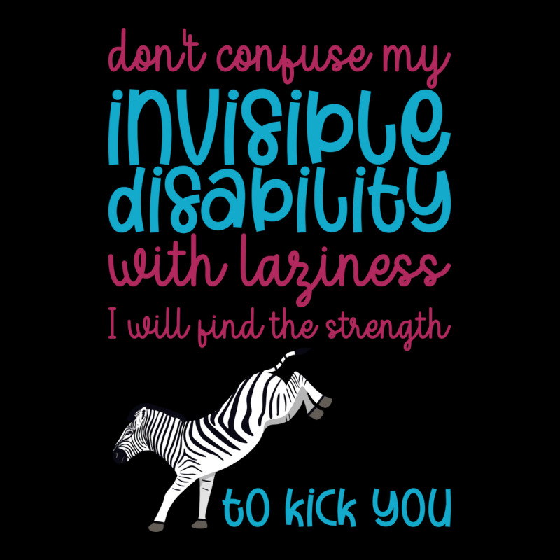 Dont Confuse My Invisible Disability With Laziness 80s Long Sleeve Shirts by sarrafsianour | Artistshot