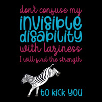 Dont Confuse My Invisible Disability With Laziness 80s Lightweight Hoodie | Artistshot