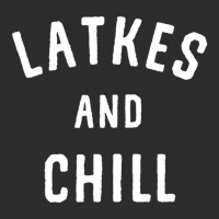 Latkes And Chill Hanukkah Latke Party Menorah Jewish Food Exclusive T-shirt | Artistshot