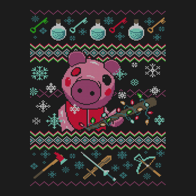 Piggy Christmas Sweater Hoodie & Jogger set by kassirromkes5 | Artistshot