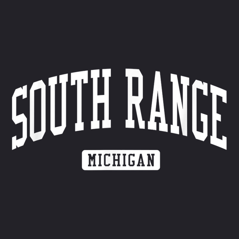 South Range Michigan Mi Vintage Athletic Sports Design T Shirt Unisex Sherpa-lined Denim Jacket | Artistshot