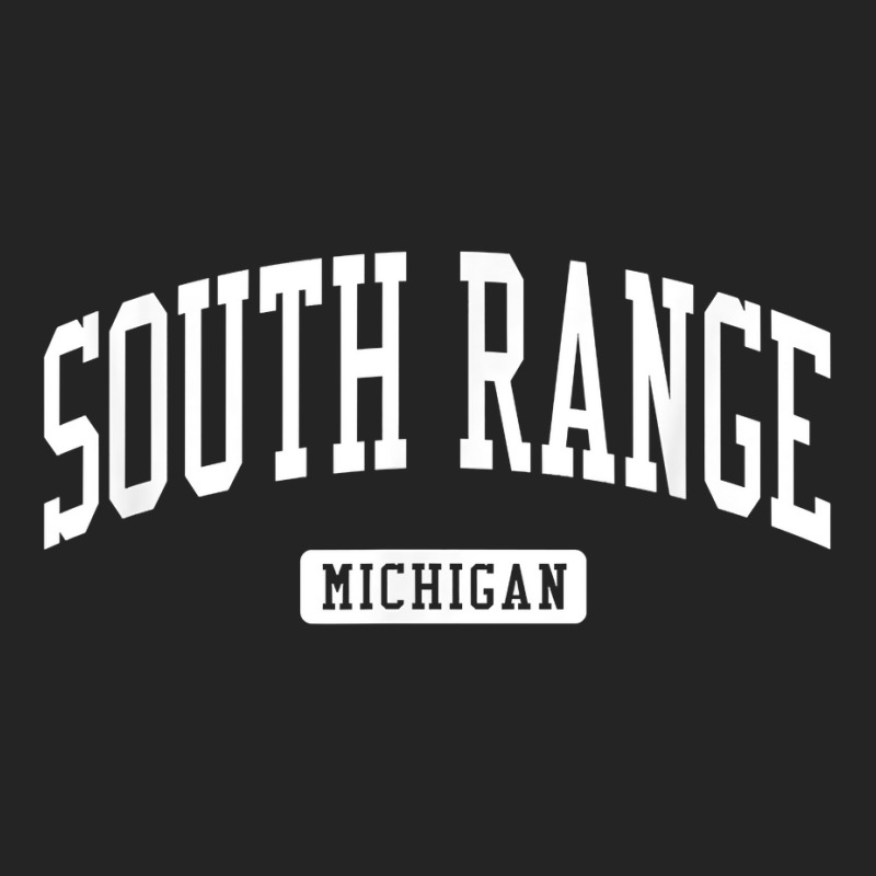 South Range Michigan Mi Vintage Athletic Sports Design T Shirt 3/4 Sleeve Shirt | Artistshot