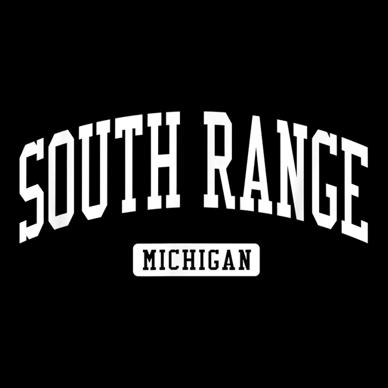 South Range Michigan Mi Vintage Athletic Sports Design T Shirt Lightweight Hoodie | Artistshot