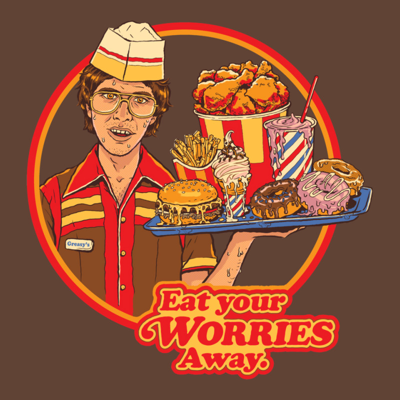 Eat Your Worries T-shirt | Artistshot