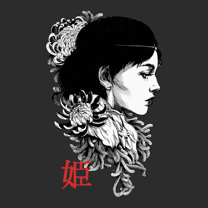 Japanese Geisha Black And White Fine Art Exclusive T-shirt | Artistshot