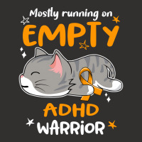 Mostly Running On Empty Adhd Warrior Green Champion Hoodie | Artistshot