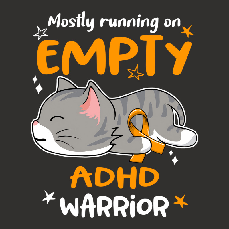 Mostly Running On Empty Adhd Warrior Green Champion Hoodie by kounouadelcia | Artistshot