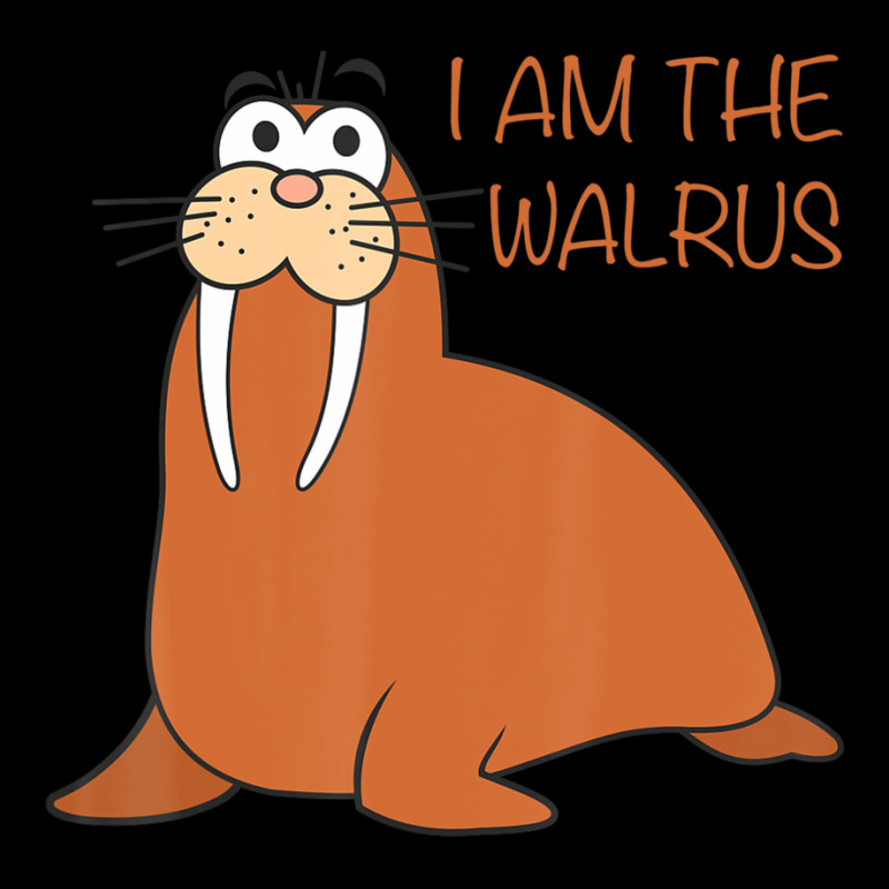 I Am The Walrus Cropped Hoodie by longho | Artistshot