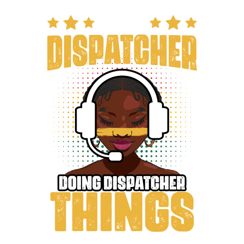 Funny Emergency Dispatch Humor African American Dispatcher 80s Men's T ...