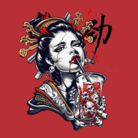 Japanese Geisha Girl Vaporwave Cyberpunk Popart Urban Style 1 T-shirt | Artistshot