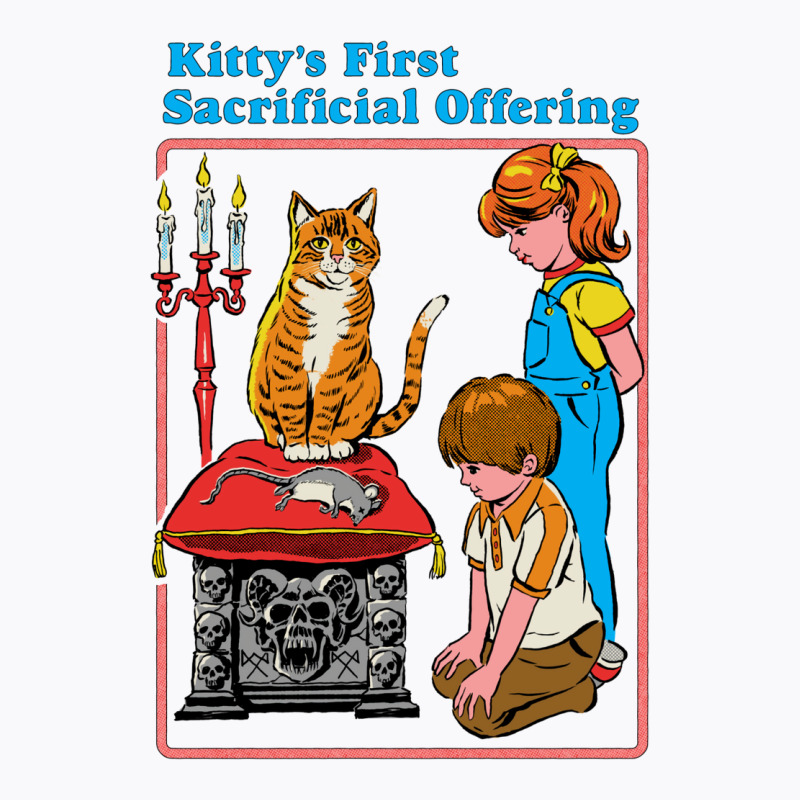 Kitty's First Offering T-shirt | Artistshot