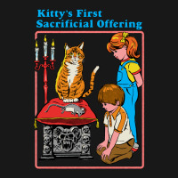 Kitty's First Offering Flannel Shirt | Artistshot