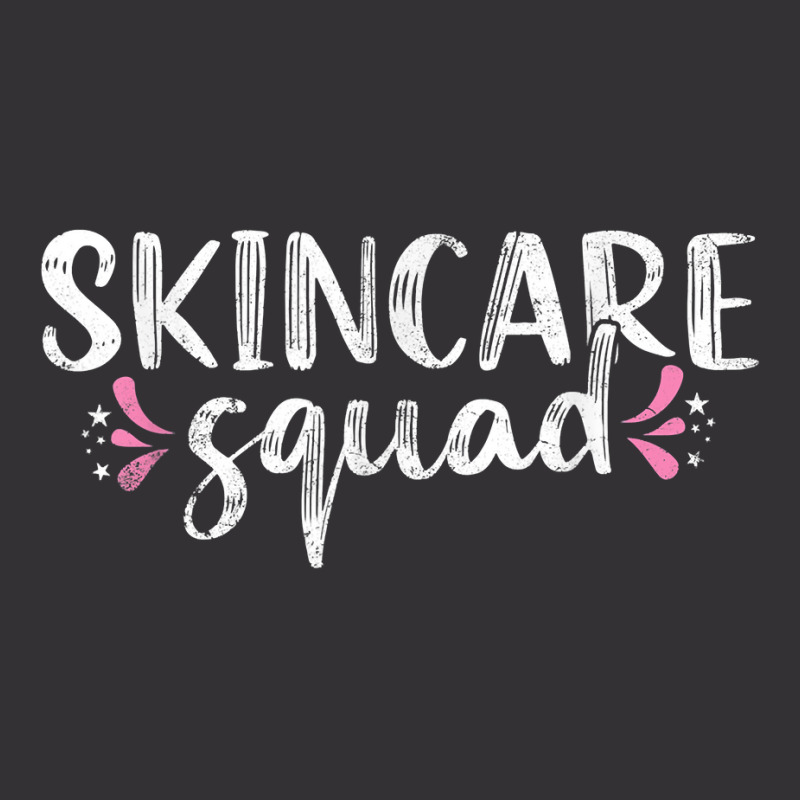 Vintage Skincare Squad Facialist Skin Esthetician Skincare T Shirt Vintage Hoodie And Short Set | Artistshot