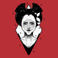 Japanese Geisha Samurai Black And White T-shirt | Artistshot