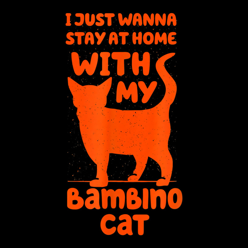 Stay Home With My Bambino Cat Funny Cat Mom Humor Cat Dad T Shirt Cropped Sweater by ald1heberts | Artistshot