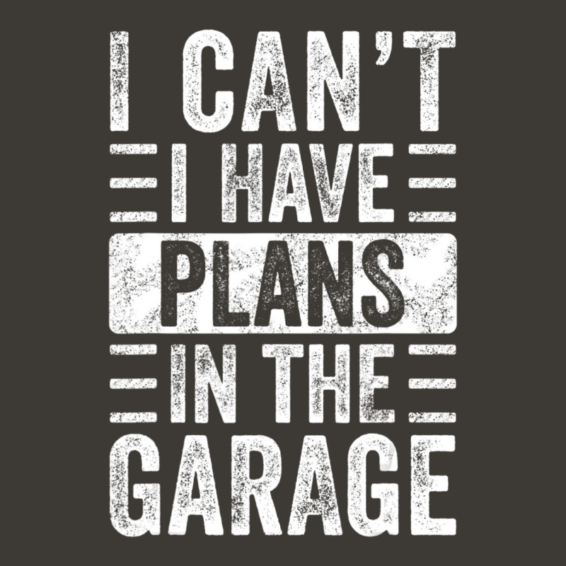 I Can't I Have Plans In The Garage, Car Mechanic Retro Bucket Hat | Artistshot