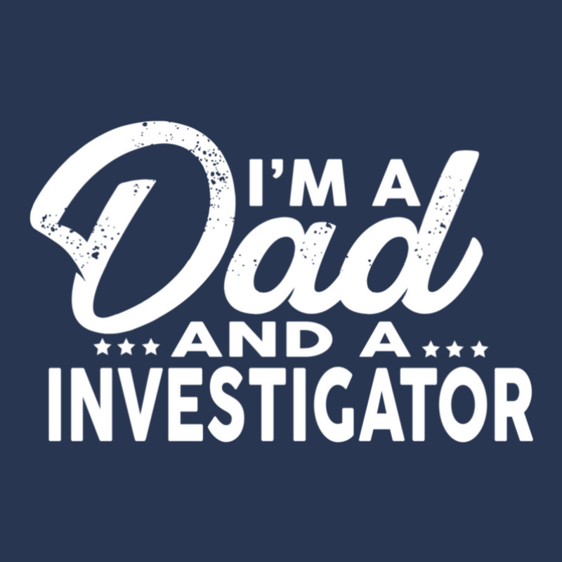 I'm A Dad And A Investigator  For Investigators Ladies Denim Jacket by RafaelGonzalezRamirez | Artistshot