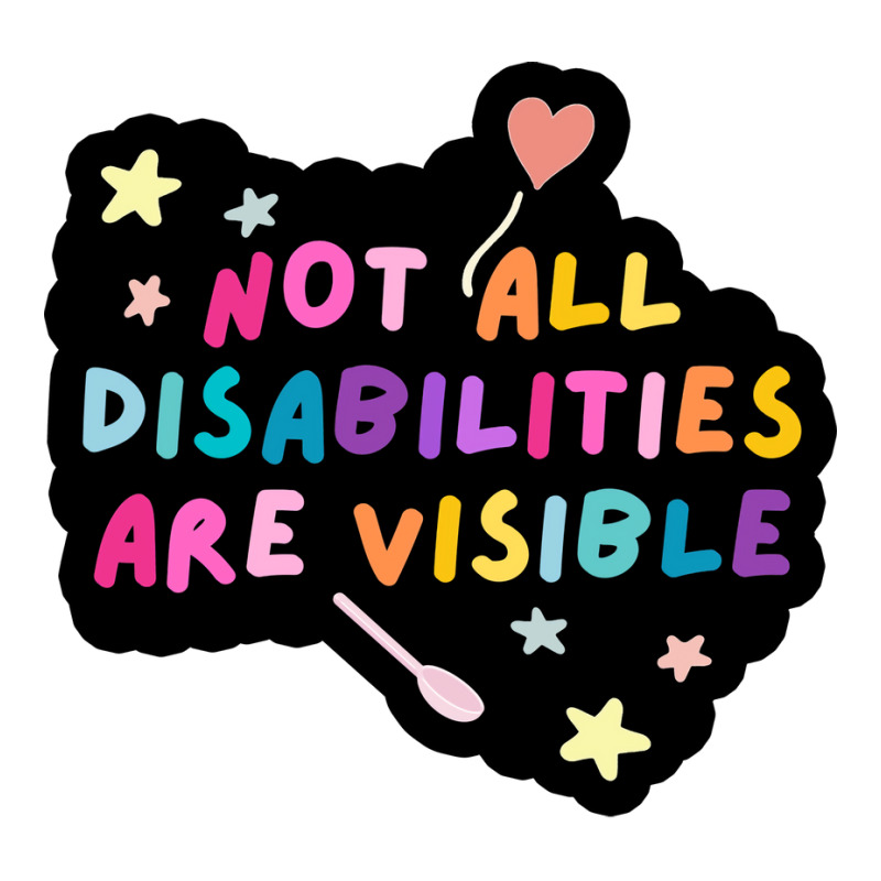 Not All Disabilities Are Visible Retro Long Sleeve Shirts by breezijesekao | Artistshot