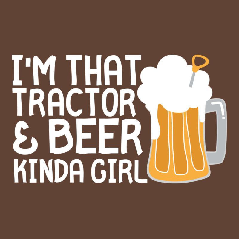 Tractor Beer Kinda Girl Farmer Aesthetic (1) T-shirt | Artistshot