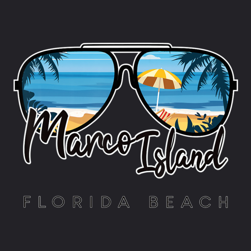 Hot Trend Marco Island Florida Palm Tree Sunglasses Youth Tee by femalesbaubles | Artistshot