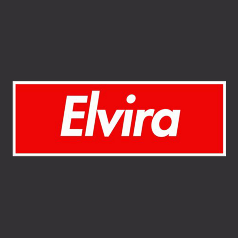 Elvira Name Label Vintage Hoodie And Short Set | Artistshot