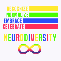 Recognize Normalize Embrace Celebrate Neurodiversity Girl Tank Top | Artistshot