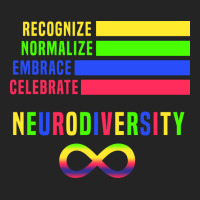 Recognize Normalize Embrace Celebrate Neurodiversity Girl 3/4 Sleeve Shirt | Artistshot