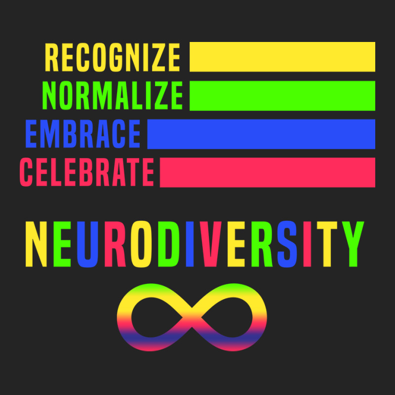 Recognize Normalize Embrace Celebrate Neurodiversity Girl 3/4 Sleeve Shirt by ringysibaliow | Artistshot