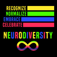 Recognize Normalize Embrace Celebrate Neurodiversity Girl Zipper Hoodie | Artistshot