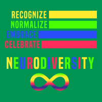 Recognize Normalize Embrace Celebrate Neurodiversity Girl Classic T-shirt | Artistshot