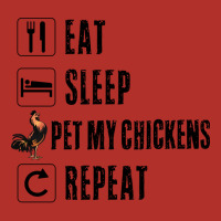 Eat Sleep Pet My Chickens Repeat Funny Women Drinker Men Rooster Barn Crewneck Sweatshirt | Artistshot