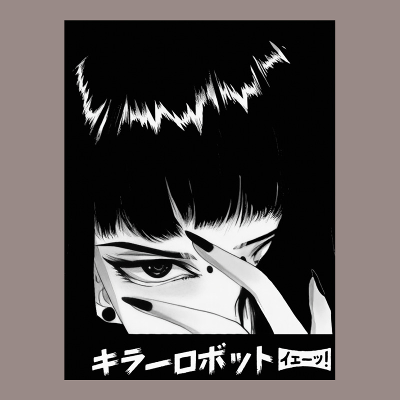 Vaporwave Japanese Goth Style Girl Vintage T-shirt | Artistshot