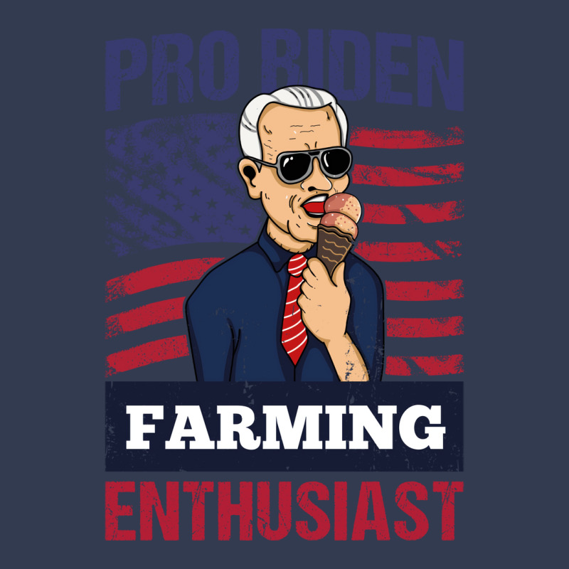 Pro Biden Farming Enthusiast Usa Flag Gift Cool V-neck Tee | Artistshot